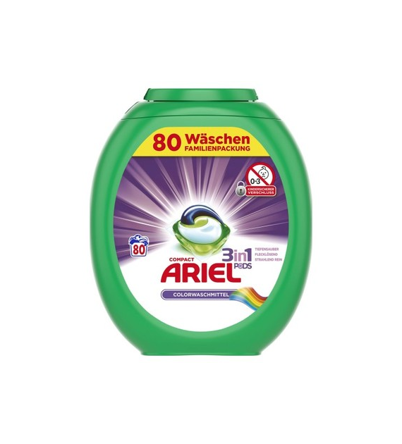 Ariel 3in1 Pods Color Caps 80p 2,1kg