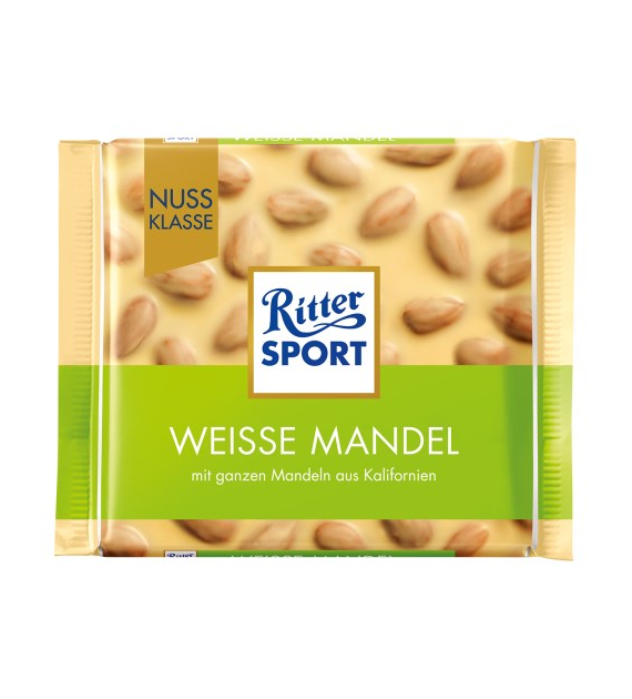 Ritter Sport Weisse Mandel Czekolada 100g