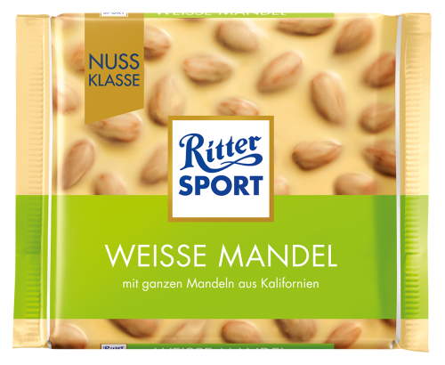 Ritter Sport Weisse Mandel Czeko 100g