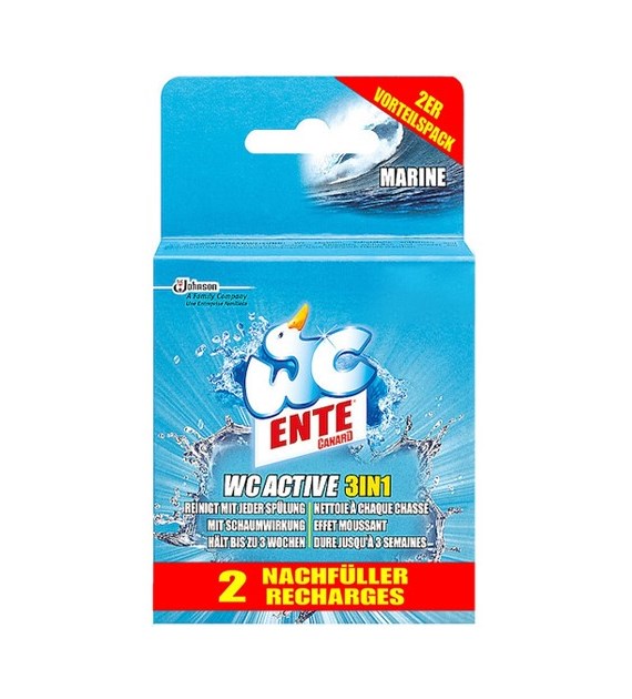 WC Ente Active 3in1 Marine Zapas do Zawieszk 2x40g