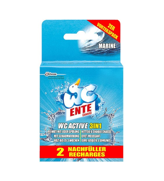 WC Ente Active 3in1 Marine Zapas do Zawieszk 2x40g