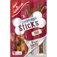 G&G Lieblings Sticks mit Rind dla Psa 8szt 88g