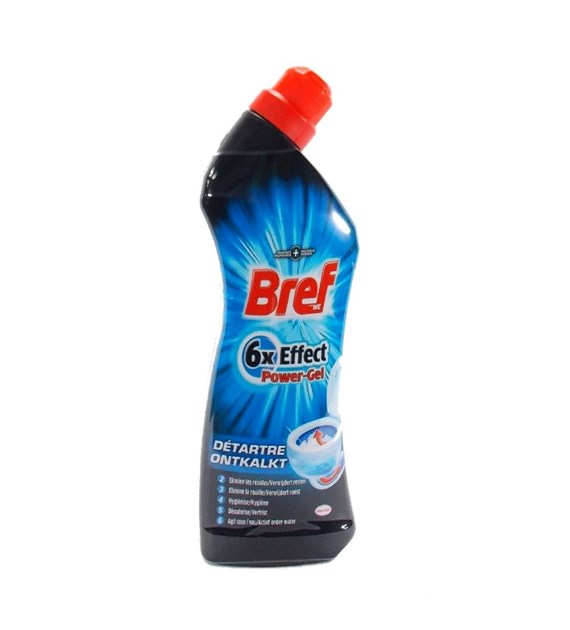 Bref 6xEffect Detartre Ontkalkt WC Gel 750ml