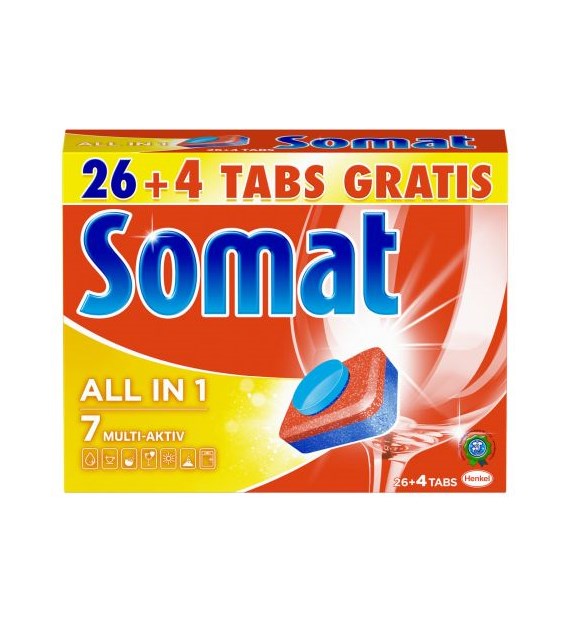 Somat All in 1 7 Multi Aktiv Tabs 26+4p 540g