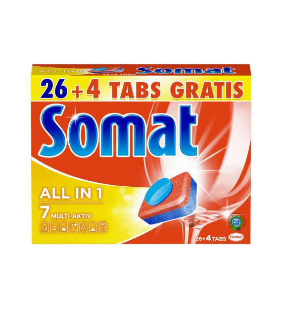 Somat All in 1 7 Multi Aktiv Tabs 26+4p 540g
