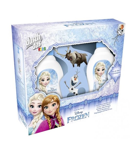 Dusch Das Kids Frozen Zestaw 2x Gel + Kukiełki