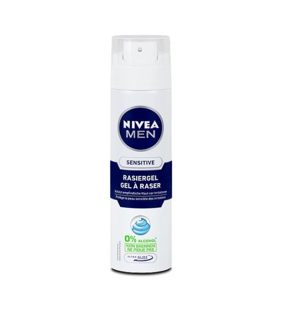 Nivea Men Sensitive Gel do Golenia 200ml