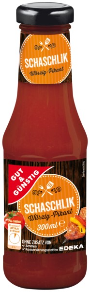 G&G Schaschlik Wurzig Pikant Sos 300ml