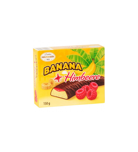 Hauswirth Banana Himbeere 150g