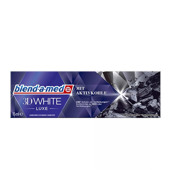Blend-a-Med 3D White Mit Aktivkohle 75ml