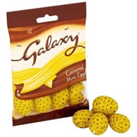 Galaxy Chocolate Caramel Mini Eggs Bag 84g