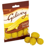 Galaxy Chocolate Caramel Mini Eggs Bag 84g