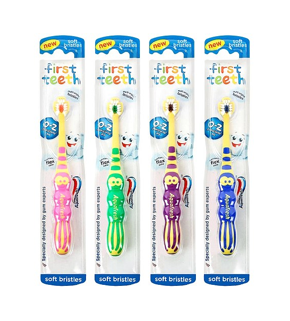 Aquafresh Milk Teeth 0-2 Lat Szczoteczka 1szt