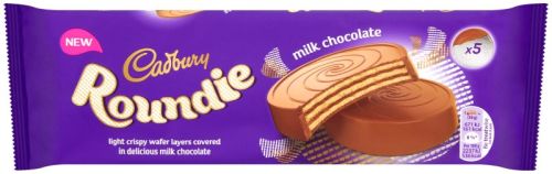 Cadbury Roundie Milk Chocolate Ciastka 5szt 150g