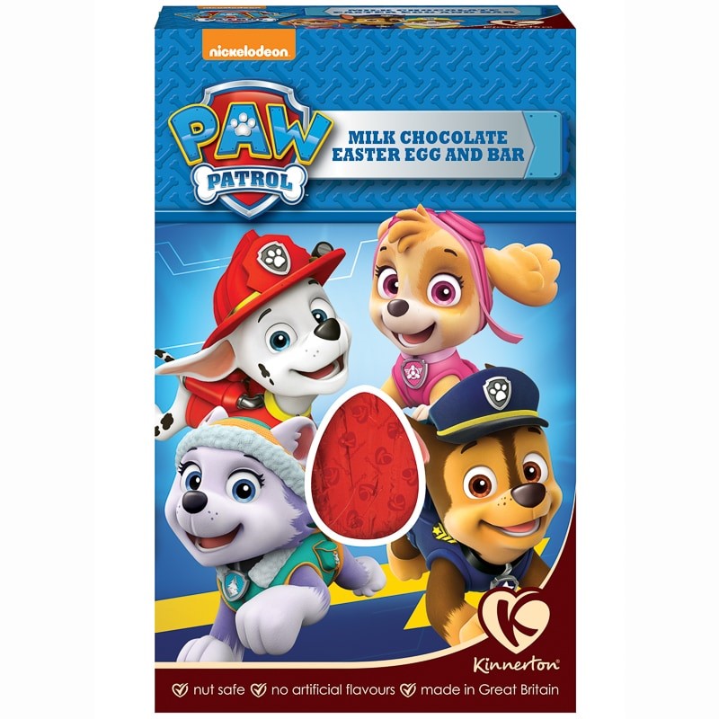 Kinnerton Paw Patrol Egg 62g