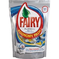 Fairy Platinum All in One Lemon Tabs 50szt 843g