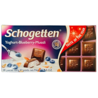 Schogetten Yoghurt Blueberry Muesli Czekolada 100g