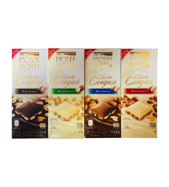 Moser Roth Chocolat Compose Mix Czekolada 125g