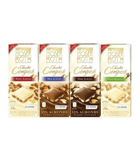 Moser Roth Chocolat Compose Czekolada MIX 125g