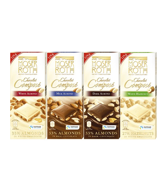 Moser Roth Chocolat Compose Czekolada MIX 125g