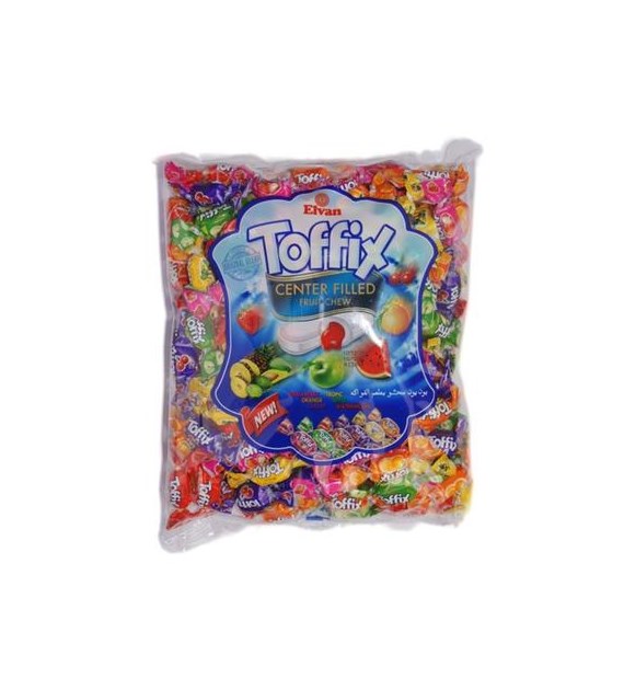 Elvan Toffix Center Filled Fruit Cukierki 1kg