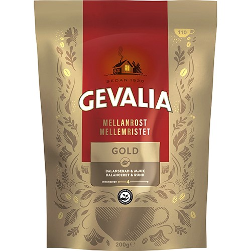 Gevalia Gold Rund & Mild Torba 200g R