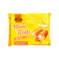 Meister Moulin Mini Rolls Apricot 6 Snacks 150g