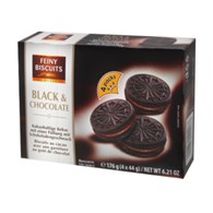 Feiny Biscuits Black Chocolate Ciast 176g