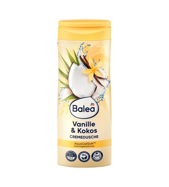 Balea Cremedusche Vanille & Kokos 300ml