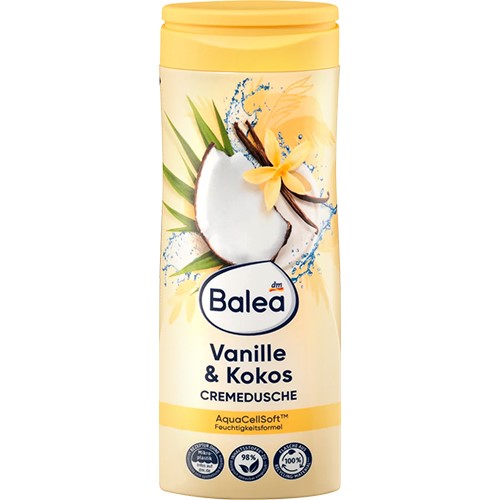 Balea Cremedusche Vanille & Kokos 300ml