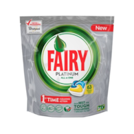 Fairy Platinum All in One Lemon Tabs 63szt 939g