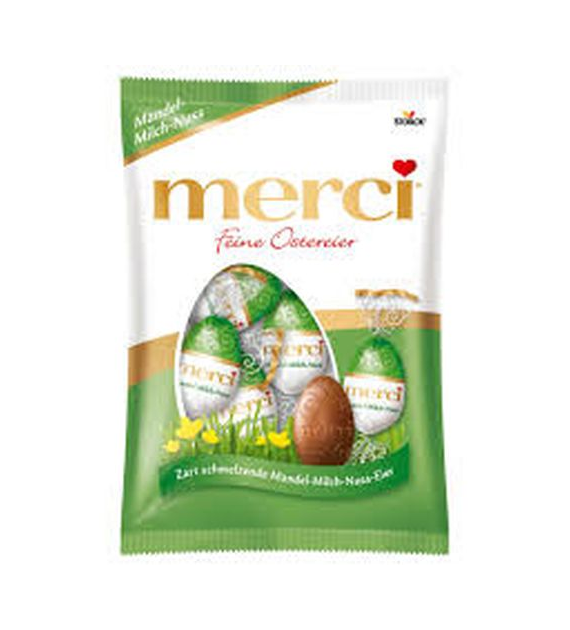 Merci Feine Ostereier Milch Nuss Eier 105g
