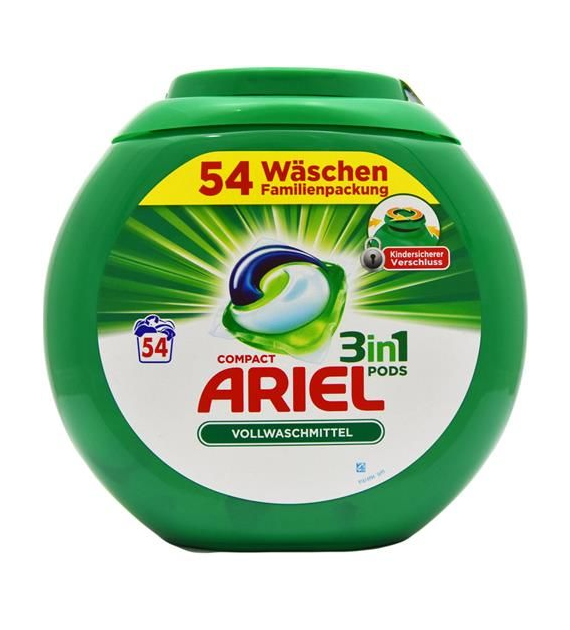 Ariel 3in1 Pods Universal Caps 54p 1,4kg