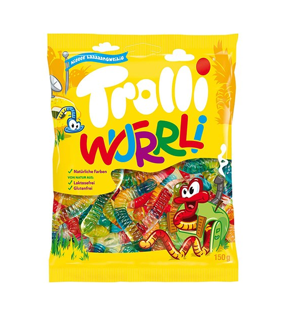 Trolli Wurrli Żelki 150g
