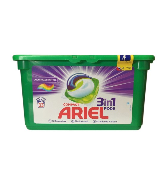 Ariel 3in1 Pods Color Caps 33p 891g