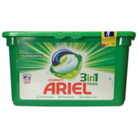 Ariel 3in1 Pods Universal Caps 33p 891g