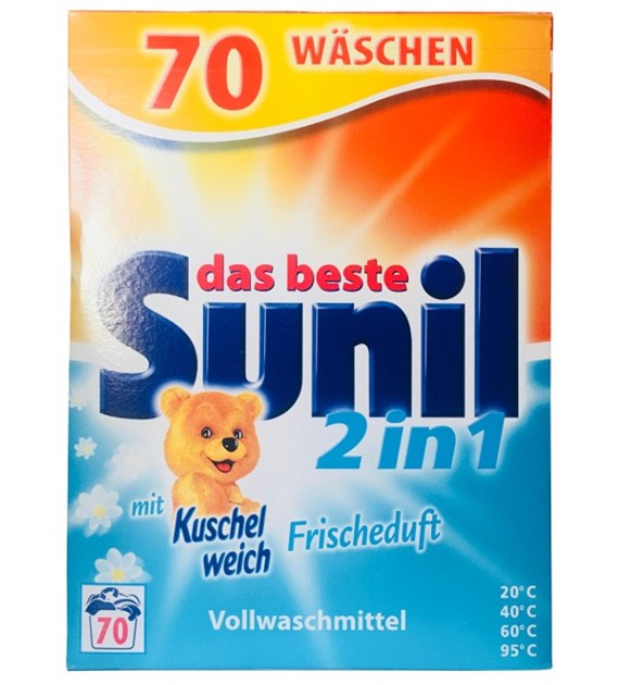 Sunil Universal 2in1 Kuschel Duft Prosz 70p 4,7kg