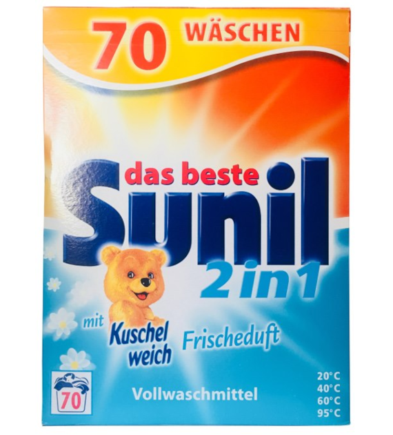 Sunil Universal 2in1 Kuschel Duft Prosz 70p 4,7kg