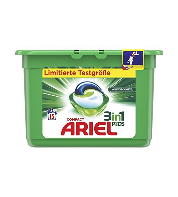 Ariel 3in1 Pods Universal Caps 15p 405g