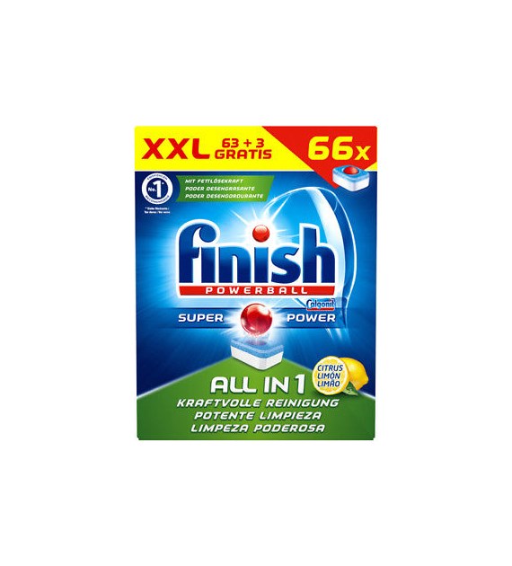 Finish All in 1 Citrus Tabs 66szt 1kg