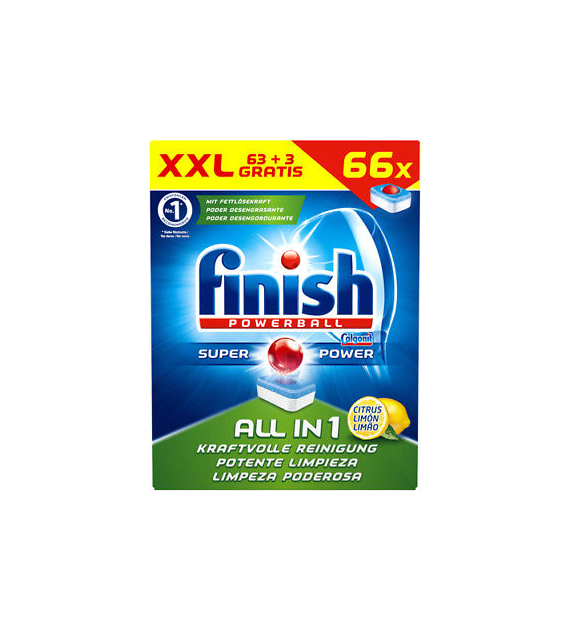 Finish All in 1 Citrus Tabs 66szt 1kg