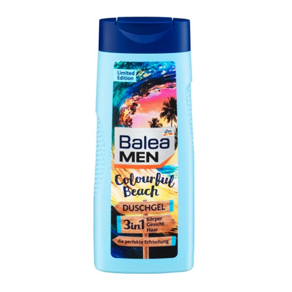 Balea Men Duschgel 3in1 Colorful Beach Gel 300ml