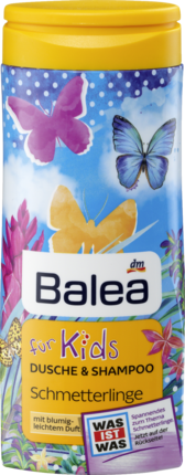 Balea Kids Schmetterlinge Gel Szampon 300ml