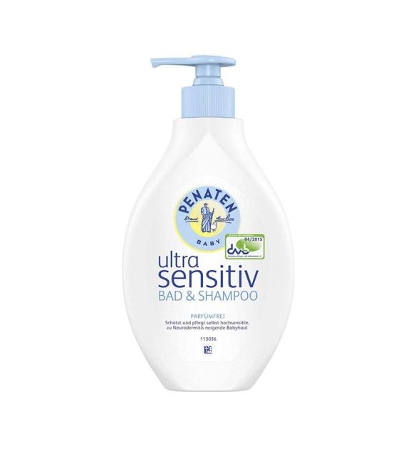 Penaten Ultra Sensitive Bad Shampoo Gel 400ml
