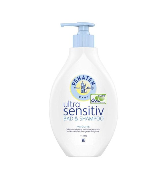 Penaten Ultra Sensitive Bad Shampoo Gel 400ml