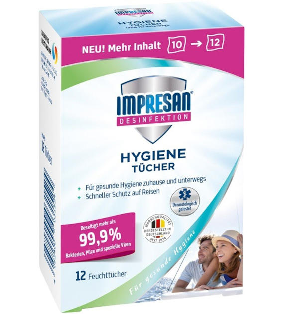 Impresan Hygiene Chusteczki 12szt