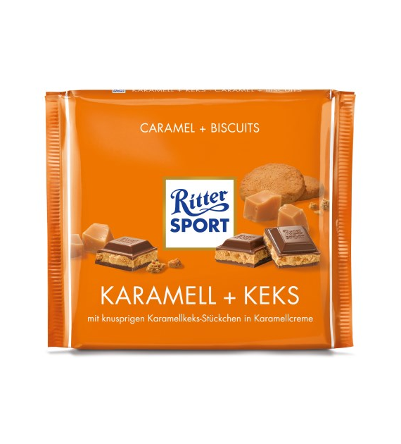 Ritter Sport Karamell + Keks Czekolada 250g