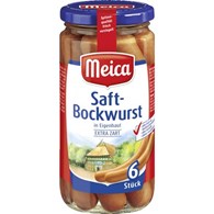 Meica Saft-Bockwurst in Eigenhaut Parówki 6st 380g