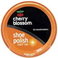Cherry Blossom Shoe Polish Light Tan 50ml