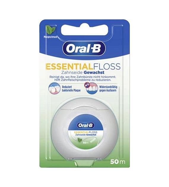 Oral-B Essential Floss Nić Dent Wosk Miętowa 50m